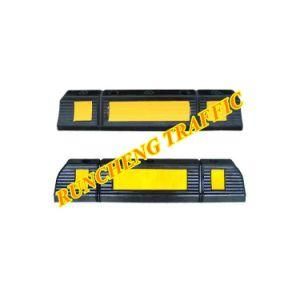 Vehicle Rubber Car Parking Wheel Chocks Reflective Truck Wheel Chock