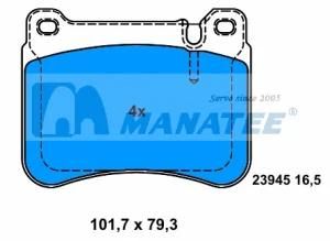 Front Disc Brake Pads for Mercedes Benz W203 Cl203 S203 C209 A209 R230 R171 (004 420 51 20)