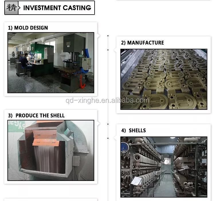 High Precision CNC Machining Service for Aluminum Investment Casting