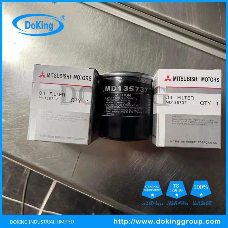 Manufacturers Oil Filter MD135737 Filtro for Car