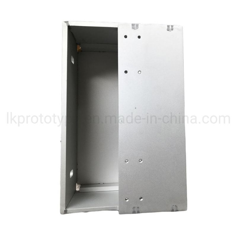 High Quality Custom Black Powder-Coated Aluminium Part Fabrication/5052/Sheet Metal Works