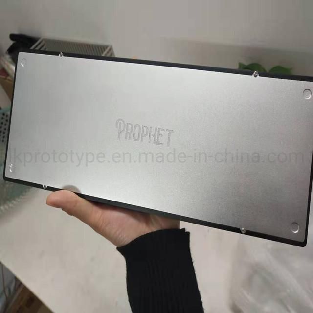 High Quality Rapid Prototype Plastic Keyboard Case CNC Machining Part