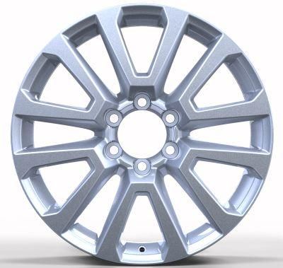17 18 20 Inch Silver Painted Full Painting Alloy Wheels Car Alloy Wheel Rims