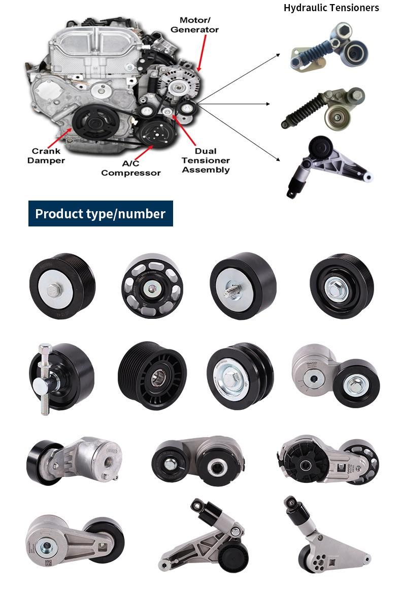 Diesel Engine Part for Cummins 6bt Belt Tensioner 3937553