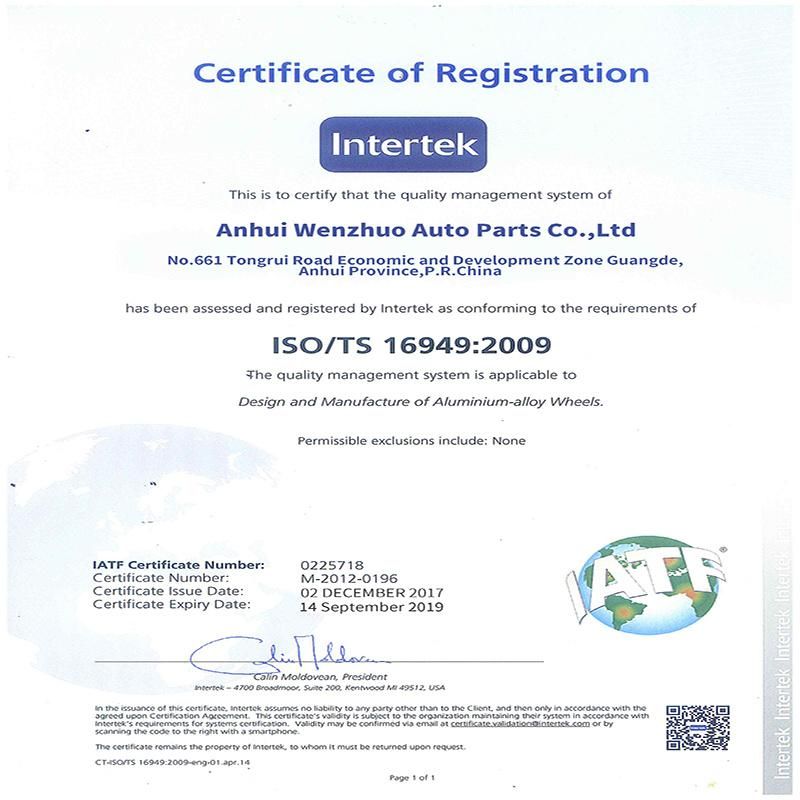 Alloy Rim with 4/5/100-120