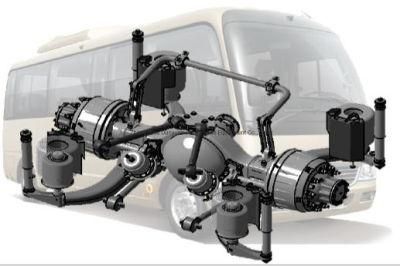 Mini Bus Assembly Air Suspension Rear Axles for Electric Buses