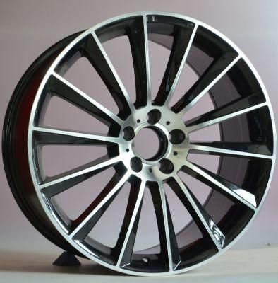 New Design High Quality Black Machined Face 16/17/18/19/20/22 Inch Alloy Wheels