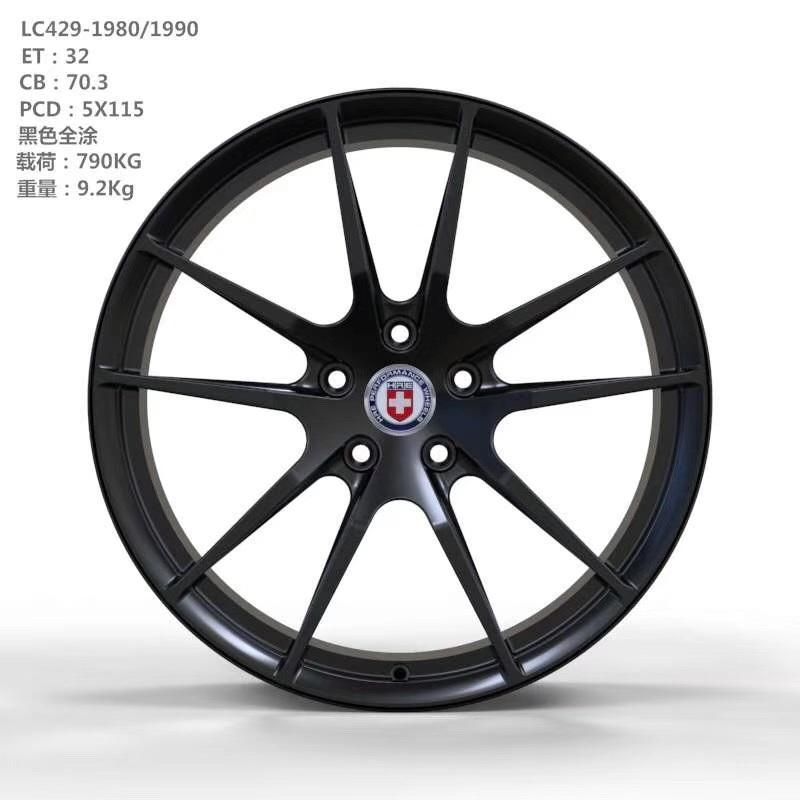 1 Piece Forged Aluminum Alloy Sport Mag Wheel Rim for Customized