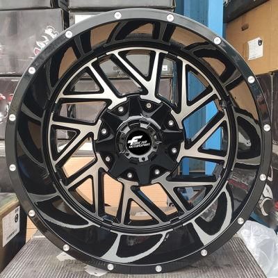 4WD 20*10/12 Inch Truck Car Deep Lip Concave Offroad Alloy Wheels