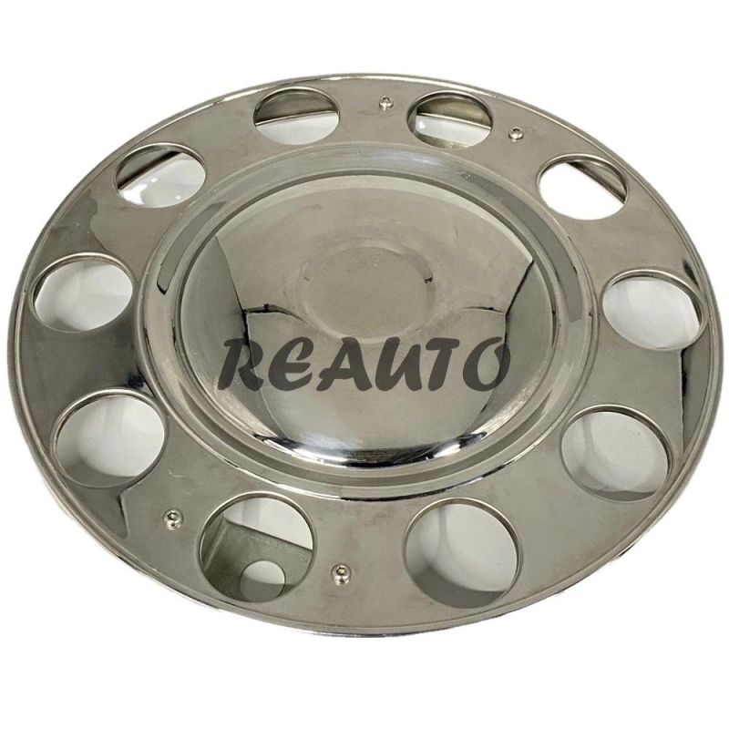 High Quality Universal Stainless Steel Wheel Rim Cover /Trim Cover for Heavy Duty Truck Spare Parts