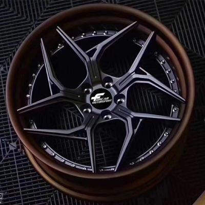 2 Pieces Customized 18 to 24 Inch Forged Car Wheels Rims