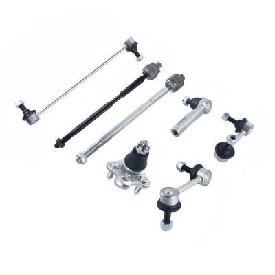 7 Pieces Suspension Kit Includes Front&Rear Stabilizer Link, Tie Rod End, Ball Joint for Honda CRV 2007-2009