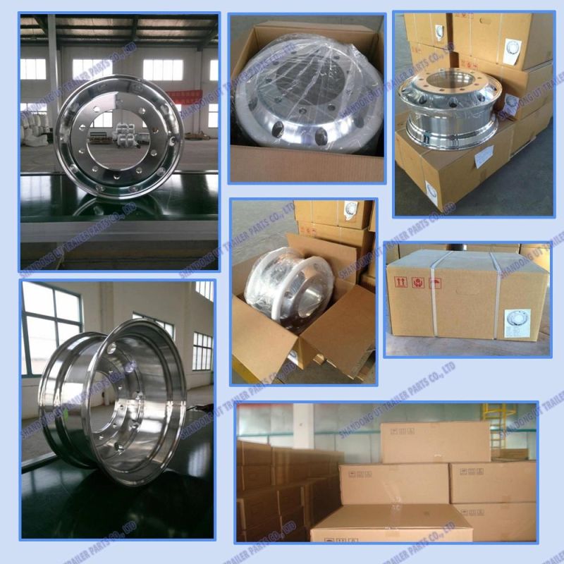 22.5′′ Forged Trailer/Truck Aluminum Wheel Rim European & American Type