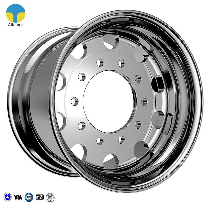 22.5X13.00 Forged Aluminum Alloy Wheel Hub with Polishing Finish Color