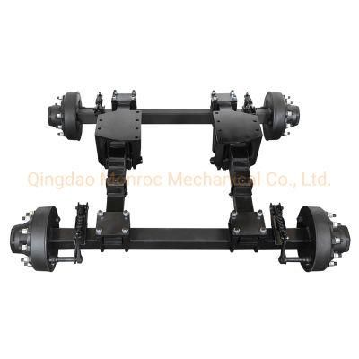Heavy Duty Bogie Suspension for off-Road Vehicle/Agricultural Vehicle/Trailer 30t 150sq. with Leafspring