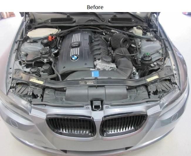 1.75" and 2" BMW N54 Intake Turbo Intercooler Silicone Hose Kit