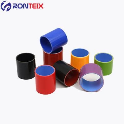 Smooth Surface Connector Silicone Hose / Straight Coupler Silicone Rubber Hose for Car