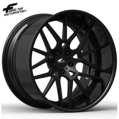 Custom Concave Deep Lip Two-Piece Forged Car Alloy Wheels