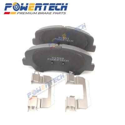 D1593 Auto Spare Parts Disc Brake Pad Brand Distributor Agent with Factory Price