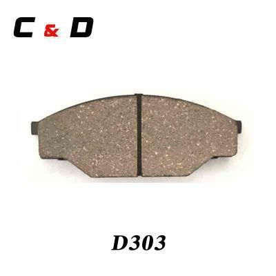 Ceramic Formula Brake Pads D303 for Toyota (04491-26040)