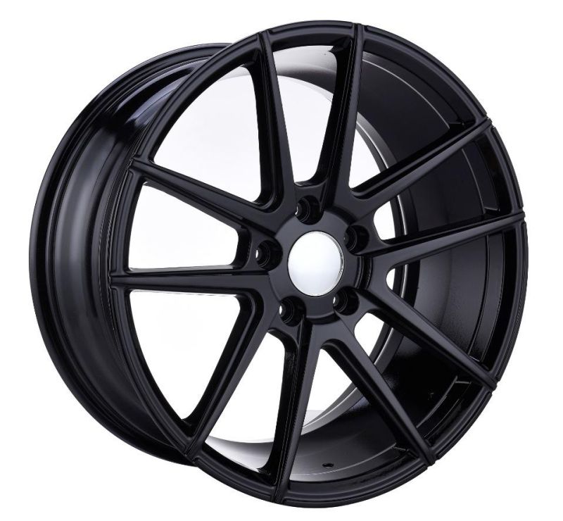 18inch Fully Black Wheel Rim Staggered