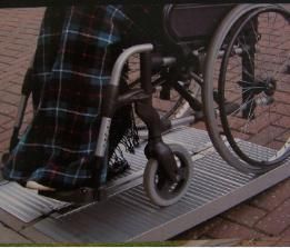 Wheelchair Ramps in Aluminum with Ce