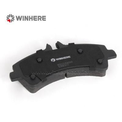 Non-asbestos Rear Brake Pad for DODGE TRUCK Auto Car Parts ECE R90