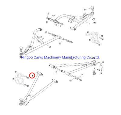 2019 Polaris Rzr Turbo 4 (R08) Front Control Arms