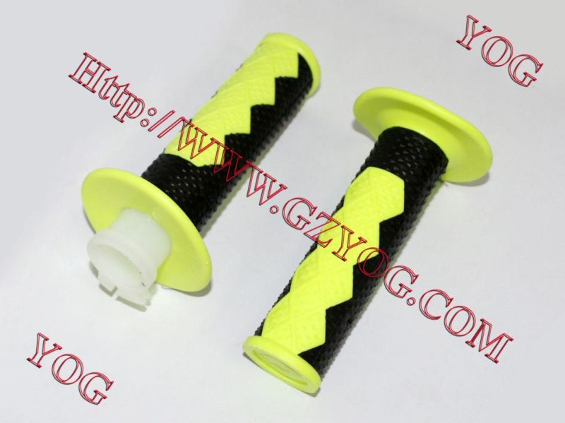 Yog Spare Parts Motorcycle Accessories Hand Grip Handlegrip Red Yellow Gold All Colors Decoration