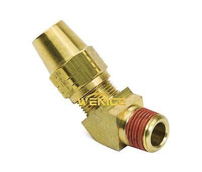 Air Brake Systems Brass Fitting 45 Degree Male Elbow for Air Brake Brass Fittings 45 Degree Male Elbow