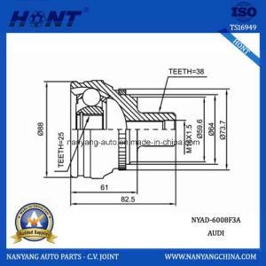 Drive Shaft Parts-- U Joint with 45 ABS for Audi