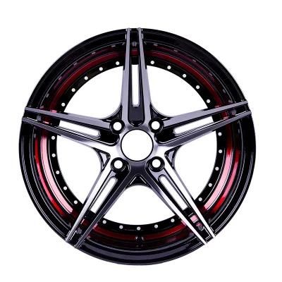 China OEM 15 Inch 4X100 Polish Lip BBS Auto Racing Car Aluminum Alloy Wheel Rim