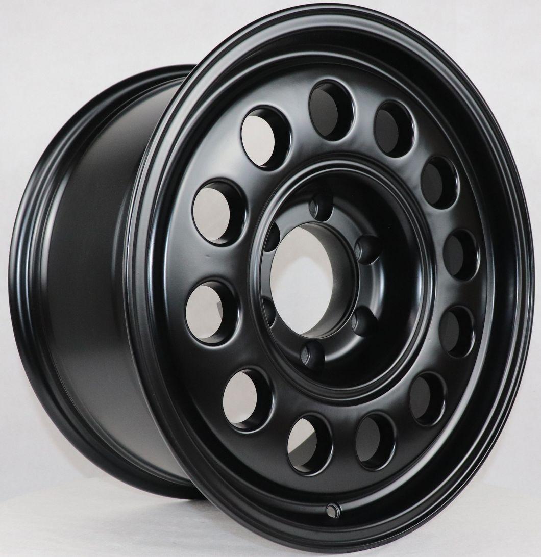 New Design Leightweight Black Color Alloy Wheel Rim for Car Part