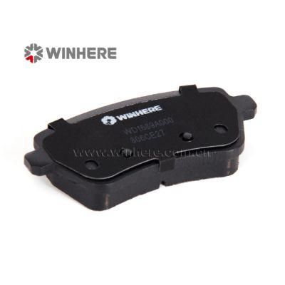 Non-asbestos Rear Brake Pad for MERCEDES-Benz Auto Car Parts ECE R90