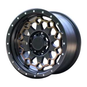 Factory Price Alloy Black 17X9 Beadlock 4X4 Rim Wheel for Sale