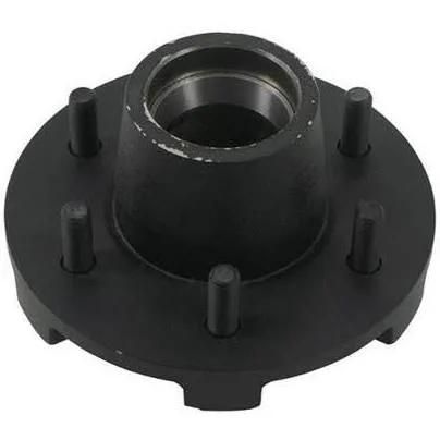 Trailer Idler Hub Assembly for 6,000-lb Axles - 6 on 5-1/2 - Pre-Greased etrailer Trailer Hubs and Drums AKIHUB-655-6-K