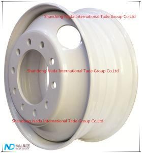 24.5x8.25 Tubeless Rim TBR Truck Steel Wheel with TS16949/ISO9001: 2000