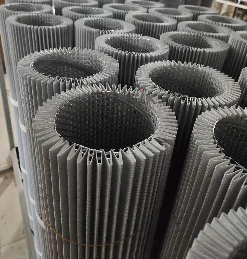 Paper Frame Air Filter 24X24X12 20X25X2 20X16X2 Pleated Filter Synthetic Fiber Waved Filter