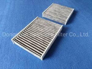 Efficent Filtration Activated Cabin Air Filter Fits Citroen / Peugeot