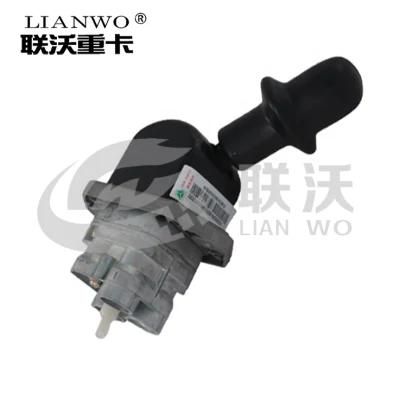 Sinotruk HOWO A7 Truck Shacman F2000 F3000 M3000 Wd615 Wd618 Wd12 JAC Weichai Engine Parts Trailer Hand Brake Valve Wg9000360528