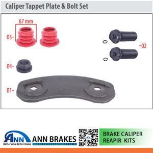 Caliper Tappet Plate &Bolt Set Haldex Series Gen 1 Gen 2 Type Brake Caliper Repair Kit for Truck Saf Renault China
