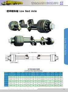 Semi Trailer Axle - Low Bed Axle