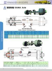 Outboard Trailer - Axle Kaima Axle