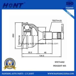 Outer C. V. Joint for Peugeot 405