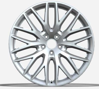 20 Inch 5X112 PCD 37 Et Professional Alumilum Alloy Wheel Rims Tires Silver Finish for Passenger Car Wheel Concave/Meshdesign