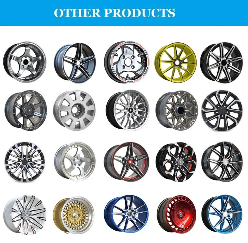 S7023 JXD Brand Auto Spare Parts Alloy Wheel Rim Replica Car Wheel for Volkswagen