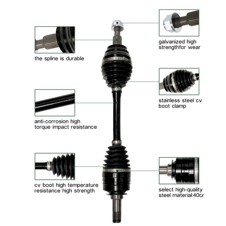 Hot Sale Car Parts Transmission System Right Drive Shaft Assy 13228228 for Buick Excelle