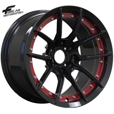 Concave 15X8.25 Inch Staggered Aluminum Aftermarket Wheels