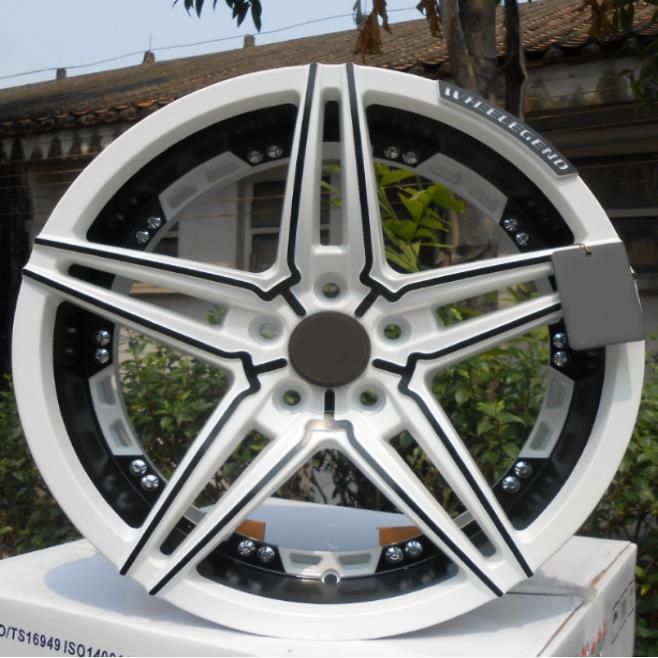 18 Inch 5 Holes Trailer Car Aluminum Rims Alloy Wheels