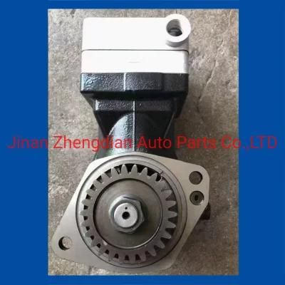 Single Cylinder Air Compressor for Beiben Sinotruk HOWO Steyr Sitrak FAW Shacman Foton Auman Hongyan Dongfeng Camc Truck Spare Parts